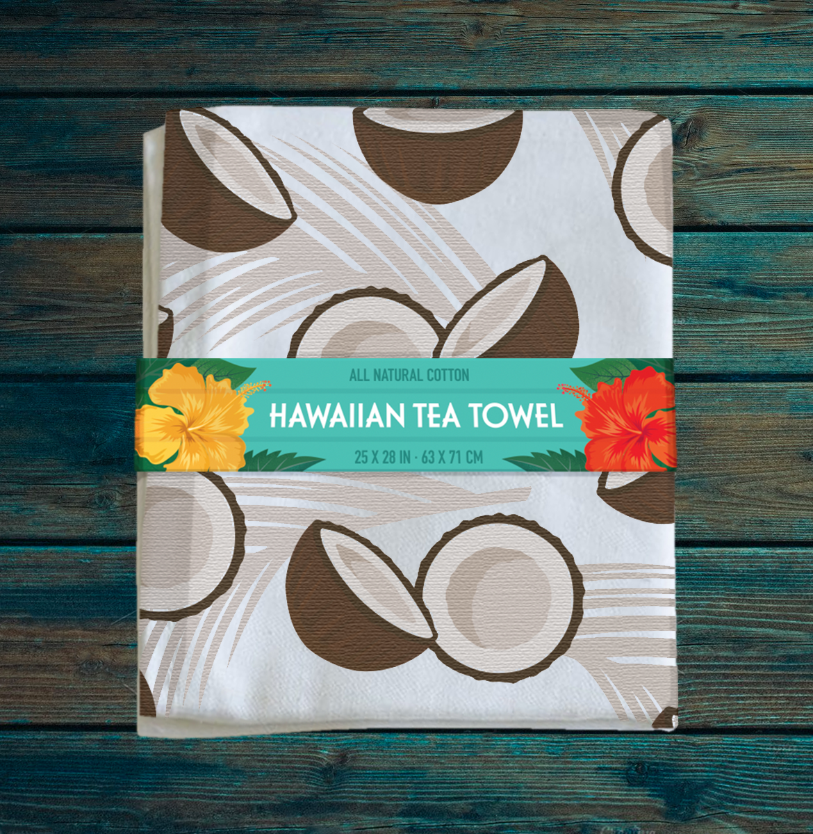 Hawaiian Kitchen Towel | Tea Towel