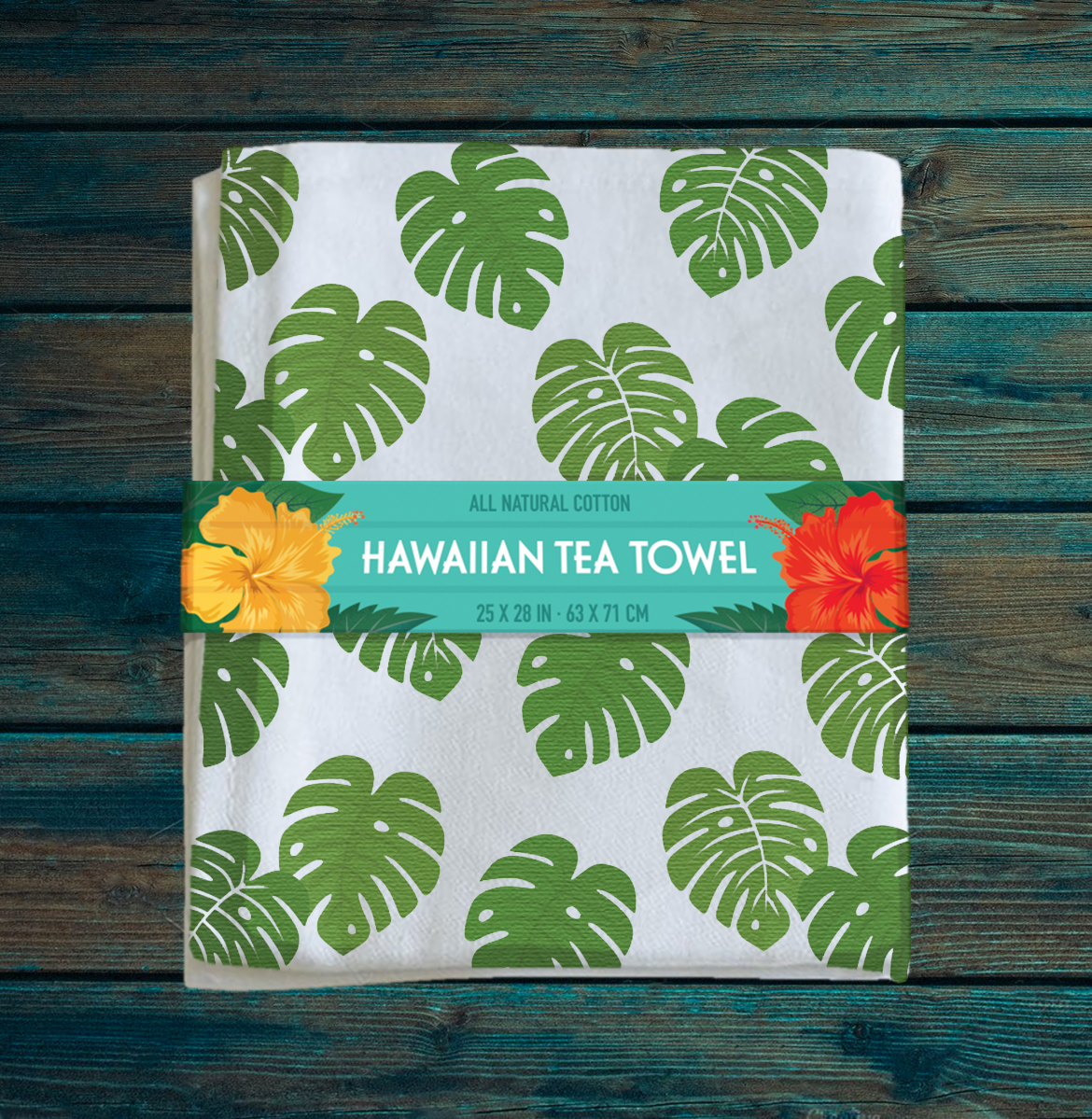 Hawaiian Kitchen Towel | Tea Towel