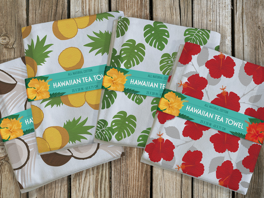 Hawaiian Kitchen Towel | Tea Towel